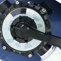 VidaXL Filtre à Sable Avec Vanne 7 Voies Et Pompe 1000 W Bleu Et Noir 8 VidaXL Filtre à Sable Avec Vanne 7 Voies Et Pompe 1000 W Bleu Et Noir -Pompe et filtre de piscine Soldes 35613802 4