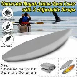 TIGA Housse De Kayak Housse De Protection Anti-UV étanche Pour Bateau De Cano? (9 & Amp; # 39; 11 & Amp; Quot; - 12 & Amp; # 39; 5 & Amp; Quot;) -Pompe et filtre de piscine Soldes 35626172 4