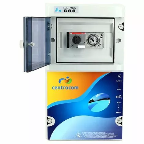 Coffret électrique Piscine - Coffret De Filtration 1 Projecteur LED 100W - 6 à 10 A - PR31015 De Centrocom 2 Coffret électrique Piscine - Coffret De Filtration 1 Projecteur LED 100W - 6 à 10 A - PR31015 De Centrocom – Image 2