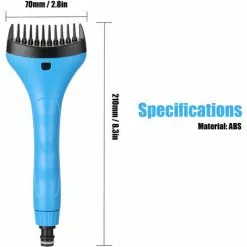 HAPPYSHOPPING Nettoyeur De Cartouche De Filtre De Piscine Nettoyeur De Filtre De Piscine Brosse De Nettoyage A Main Accessoires De Nettoyage De Spas Exterieurs,modele:Bleu -Pompe et filtre de piscine Soldes 35834355 5