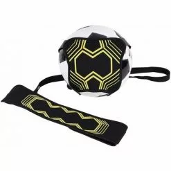 ABCRITAL Ttmow Soccer Kick Trainer Solo Aide À L'Entraînement Au Football Avec Ceinture Réglable , Ceinture Mains Libres Pour Entraîneur De Football , Aide À L'Entraînement Pour Enfants Et Adultes