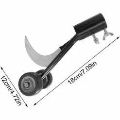 ABCRITAL Tondeuse À Gazon 2-En-1 Avec Extracteur De Mauvaises Herbes À Deux Roues, Arracheur De Mauvaises Herbes, Arrachez Les Herbes -Pompe et filtre de piscine Soldes 36352010 5