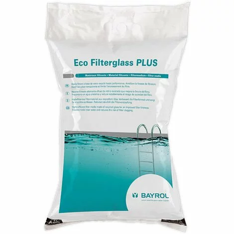Verre Filtrant Eco Filterglass Plus Grade 2 11 Kg - Bayrol 1 Verre Filtrant Eco Filterglass Plus Grade 2 11 Kg - Bayrol