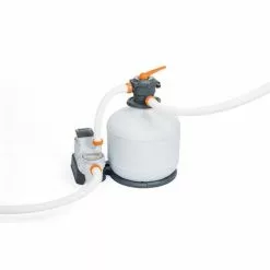 Bestway 58486 - 9800 L - H Flowclear Pompe à Filtre à Sable Pour Piscines Hors Sol.