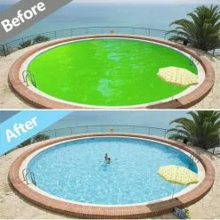 ECHOO Boules De Filtre De Piscine 700g, Balles Filtrantes Réutilisables, Balles De Filtration Au Lieu De 25 Kg De Sable Filtrant, Utilisées Dans Les Piscines, Filtres à Sable, Filtration D'Eau (blanc) -Pompe et filtre de piscine Soldes 39026252 5