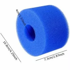 DONTODENT 6 Pièces Éponge Filtrante Type S1, Cartouche De Filtre En Mousse, Réutilisables Et Lavables, Filtre En Mousse Pour Spa, Piscine -Pompe et filtre de piscine Soldes 40430070 4