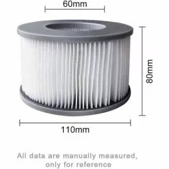 SUNFLOWER Cartouches Filtrantes Pour MSpa Whirlpoo Filtre De Piscine, Filtre Spa Cartouche De Filtre De Piscine, Lot De 2 -Pompe et filtre de piscine Soldes 41543286 3