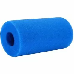 Piscine Filtre Betterlife, Piscine Filtre Pour Intex Type A Reutilisable / Lavable Piscine Filtre En Mousse Eponge Cartouche Nettoyeur De Piscine, 10.2*9.3*3Cm Bleu,3pcs