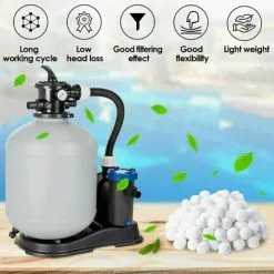 Gizcam Billes Filtrantes Pour Filtres à Sable De Piscine 1400g Remplacent Les Billes Filtrantes à Sable Filtrant De 25 Kg 7 Gizcam Billes Filtrantes Pour Filtres à Sable De Piscine 1400g Remplacent Les Billes Filtrantes à Sable Filtrant De 25 Kg -Pompe et filtre de piscine Soldes 42694254 3