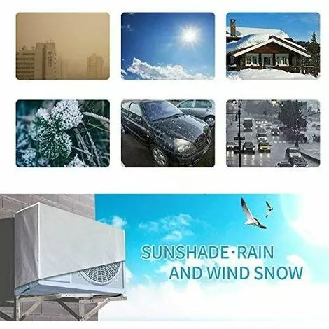 Bâche D'Hivernage Pour Pompe à Chaleur 90*90*4cm Fontainebleau 3 Bâche D'Hivernage Pour Pompe à Chaleur 90*90*4cm Fontainebleau – Image 3