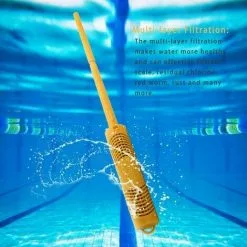 BRIDAY Purificateurs Minéraux, Spa Pour Filtres à Cartouche, Pour Jacuzzi Et Spas, Piscine, étang à Poissons 3.2*3.2*41cm -Pompe et filtre de piscine Soldes 44928892 3