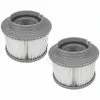 Filtres Pour Macaron, Cartouche Filtrante De Remplacement Pour , Cartouche Filtrante Pompe 2 Pack Convient Aux Modèles MSPA Cartouche Filtrante