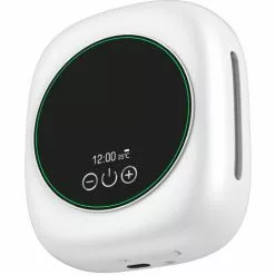 GroupM Nouveau Stérilisateur Mural Rechargeable USB, Stérilisateur à Alcool à Mesure Automatique De La Température, Pulvérisateur à Induction (blanc)