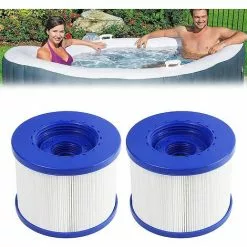 READCLY Lot De 2/4 / 6 Cartouches Filtrantes De Remplacement Pour Spa/Tub, Cartouches De Filtres De Piscine Pour Aqua Spa/B Cool 2 / Be Spa/Ospazia/Hesperide/Sunbay/Water Health/Spark (2 PCS)