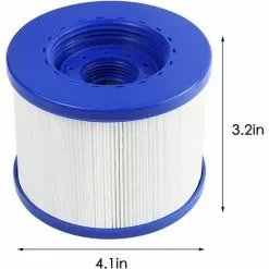 READCLY Lot De 2/4 / 6 Cartouches Filtrantes De Remplacement Pour Spa/Tub, Cartouches De Filtres De Piscine Pour Aqua Spa/B Cool 2 / Be Spa/Ospazia/Hesperide/Sunbay/Water Health/Spark (2 PCS) 8 READCLY Lot De 2/4 / 6 Cartouches Filtrantes De Remplacement Pour Spa/Tub, Cartouches De Filtres De Piscine Pour Aqua Spa/B Cool 2 / Be Spa/Ospazia/Hesperide/Sunbay/Water Health/Spark (2 PCS) -Pompe et filtre de piscine Soldes 48335228 4