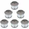 HIASDFLS Lot De 6 Filtres De Rechange Pour Mspa Fd2089, Cartouche De Filtre Pour Piscine, Jaccuzis Et Spas