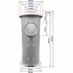 Panier Préfiltre Pompe Piscine Iris Espa 6 Panier Préfiltre Pompe Piscine Iris Espa -Pompe et filtre de piscine Soldes 49196339 3