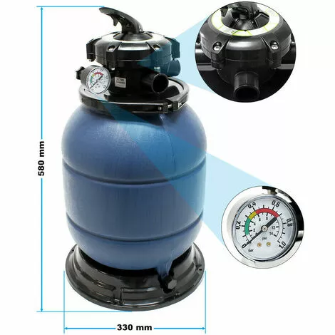 HELLOSHOP26 Cuve Filtrante Bac Filtre à Sable S Wattsimminpool Piscine Filtre Piscine Hors-sol - Or 2 HELLOSHOP26 Cuve Filtrante Bac Filtre à Sable S Wattsimminpool Piscine Filtre Piscine Hors-sol - Or – Image 2