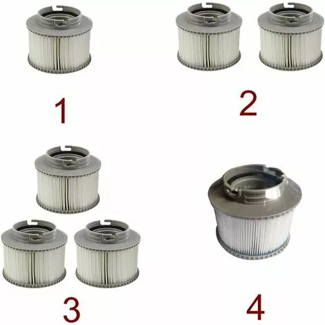 SUPERMARKET 2 Filter Cartouches Pour , Cartouches Filtrantes De Remplacement De Filtres De Piscine Pour Baignoire,,Piscine, Vous Donnant De L'eau Propre Et Fraîche,Superma 2 SUPERMARKET 2 Filter Cartouches Pour , Cartouches Filtrantes De Remplacement De Filtres De Piscine Pour Baignoire,,Piscine, Vous Donnant De L'eau Propre Et Fraîche,Superma – Image 2