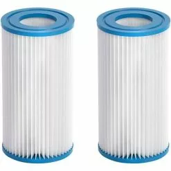 SUPERMARKET Cartouches De Filtre, Filtre à Bain à Remous, Cartouche Filtrante Pour Piscine, Baignoires De Piscine SPA SPA Filtrer Les Pièces De Rechange De Pompe 2pcs，Superma