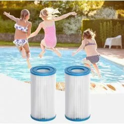SUPERMARKET Cartouches De Filtre, Filtre à Bain à Remous, Cartouche Filtrante Pour Piscine, Baignoires De Piscine SPA SPA Filtrer Les Pièces De Rechange De Pompe 2pcs，Superma -Pompe et filtre de piscine Soldes 51169700 5
