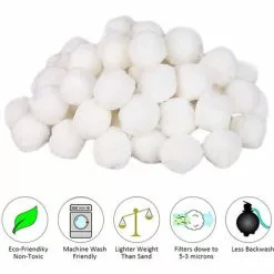 Balles Filtrantes,Filtres De Piscine,Balles Filtrantes Piscine,Filtre Balls Balles De Filtration,Balles Filtrantes Réutilisables 200g Outils De Nettoyage De Piscine Réutilisables-betterlife -Pompe et filtre de piscine Soldes 51222338 3