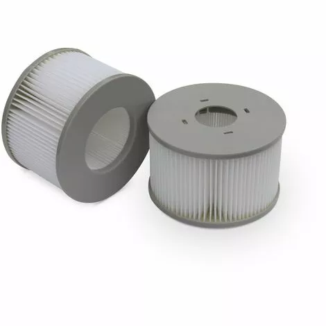 ZHUOXUAN 2 Cartouches Filtrantes De Remplacement Pour Spa Gonflable MSPA + 2 Filets De Protection 4 ZHUOXUAN 2 Cartouches Filtrantes De Remplacement Pour Spa Gonflable MSPA + 2 Filets De Protection – Image 4