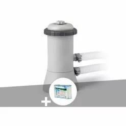 Epurateur à Cartouche Intex C1000 2,7 M³/h + 3 Cartouches A - Gris