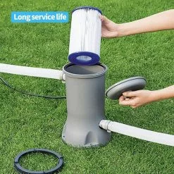 LITZEE Filtres De Piscine Noyau En Papier Type De Filtre A / C Pompe De Filtre De Piscine Pompe De Filtre Nettoyage Facile à Utiliser Utilisation Répétée Pour Le Nettoyage De Piscine Remplacement De Type A O (Taille : 1 Paquet) -Pompe et filtre de piscine Soldes 51553214 4