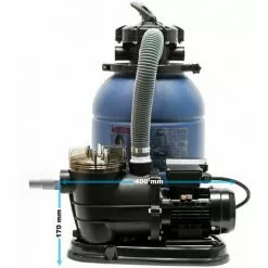 HELLOSHOP26 Filtre à Sable Système De Filtration Pompe De Filtration Pompe De Piscine 6000 Litres Par Heure 8 HELLOSHOP26 Filtre à Sable Système De Filtration Pompe De Filtration Pompe De Piscine 6000 Litres Par Heure -Pompe et filtre de piscine Soldes 51649342 4