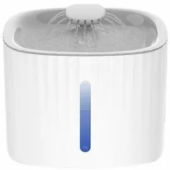 SUPERSELLER Fontaine à Eau Et Distributeur D'eau Pour Chat Distributeur D'eau Automatique Pour Animaux De Compagnie 3L LED Affichage Du Niveau D'eau Distributeur D'eau Sans Bruit Pour Chats Chiens Et Autres Animaux De Compagnie - Type De DEL