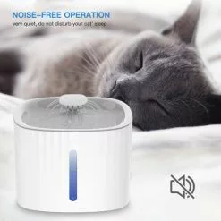 SUPERSELLER Fontaine à Eau Et Distributeur D'eau Pour Chat Distributeur D'eau Automatique Pour Animaux De Compagnie 3L LED Affichage Du Niveau D'eau Distributeur D'eau Sans Bruit Pour Chats Chiens Et Autres Animaux De Compagnie - Type De DEL -Pompe et filtre de piscine Soldes 52471413 4