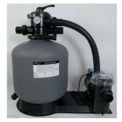 HELIOTRADE Kit De Filtration Complet Pour Piscine 8 M3/H - Pompe + Groupe + Vanne + Connexion -Pompe et filtre de piscine Soldes 52690312 3