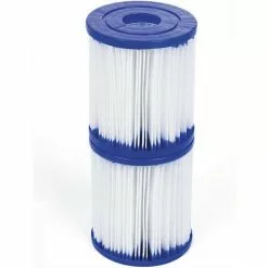ELLE Pour Bestway Type I Accessoires De Filtre Cartouche De Pompe De Piscine Compatible Avec Les Pompes De Filtre 300 330 (2 Pièces) -Pompe et filtre de piscine Soldes 52833174 3