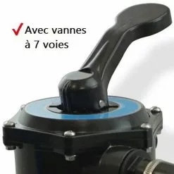 Hecht Jardin 302200 Système De Filtre à Sable De Piscine 6 M3/h 200 W Capacité De Sable 12kg -Pompe et filtre de piscine Soldes 53347052 5