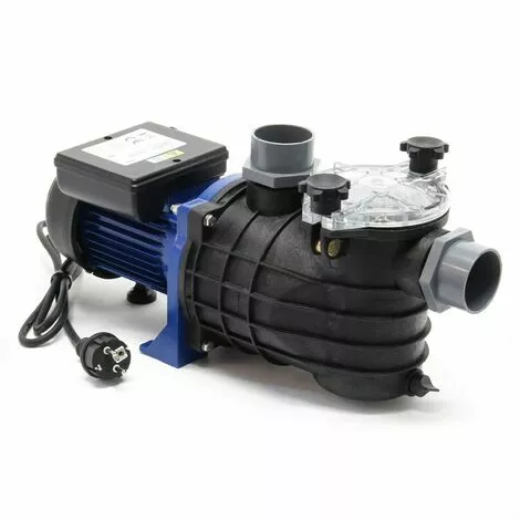 HELLOSHOP26 Pompe De Piscine 370 Watts Débit 220l/min Pompe De Circulation 11 M Filtration Eau 1 HELLOSHOP26 Pompe De Piscine 370 Watts Débit 220l/min Pompe De Circulation 11 M Filtration Eau