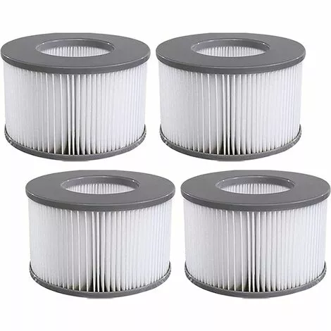 TANABATA Cartouches Filtrantes Pour MSpa Whirlpoo Filtre De Piscine, Filtre Spa Cartouche De Filtre De Piscine, Lot De 4 1 TANABATA Cartouches Filtrantes Pour MSpa Whirlpoo Filtre De Piscine, Filtre Spa Cartouche De Filtre De Piscine, Lot De 4