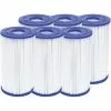 Lot De 6 Cartouches De Filtration Type IV/B - Bestway - Blanc