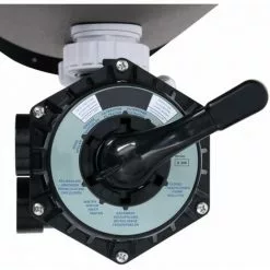 Hommoo Filtre A Sable Pour Piscine Avec Vanne A 6 Voies Gris 8 Hommoo Filtre A Sable Pour Piscine Avec Vanne A 6 Voies Gris -Pompe et filtre de piscine Soldes 54154277 4