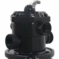 Hommoo Filtre A Sable Pour Piscine Avec Vanne 6 Positions Bleu 560 Mm -Pompe et filtre de piscine Soldes 54155051 5