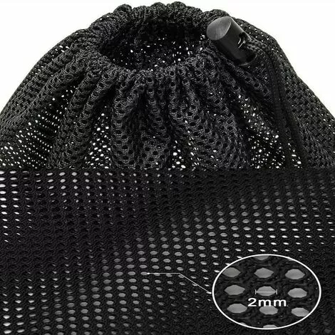 Sac De Pompe,Triomphe Sac En Filet De Filtre De Pompe, Sac De Filtre De Pompe D'étang, Sac En Filet De Pompe, Accessoires De Filtre De Pompe à Eau Domestique (45 * 45cm, Noir) 4 Sac De Pompe,Triomphe Sac En Filet De Filtre De Pompe, Sac De Filtre De Pompe D'étang, Sac En Filet De Pompe, Accessoires De Filtre De Pompe à Eau Domestique (45 * 45cm, Noir) – Image 4