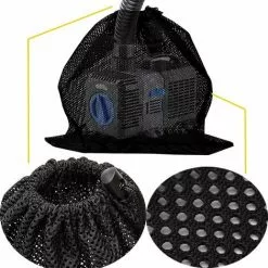 Sac De Pompe,Triomphe Sac En Filet De Filtre De Pompe, Sac De Filtre De Pompe D'étang, Sac En Filet De Pompe, Accessoires De Filtre De Pompe à Eau Domestique (41 * 31cm, Noir) -Pompe et filtre de piscine Soldes 54384266 5