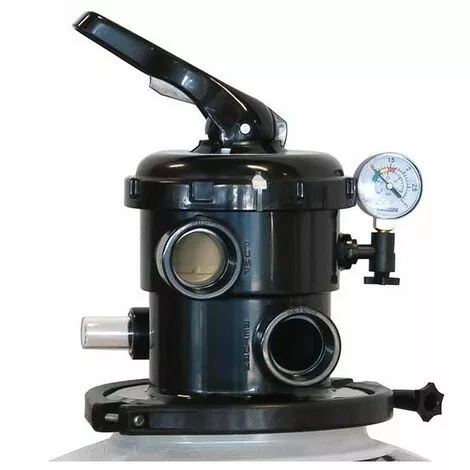 SUINGA Filtre De Piscine Millennium, Ø 660 Mm - Sorties 1½", Vanne De Sélection Supérieure Incluse. 2 SUINGA Filtre De Piscine Millennium, Ø 660 Mm - Sorties 1½", Vanne De Sélection Supérieure Incluse. – Image 2