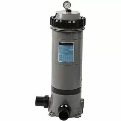 EDG By AQUALUX INTERNATIONAL Filtre A Cartouche Piscine 17 M3/h - Bassin Jusqu'à 65m3 - Connexion Diamètre 50 - Haute Finesse De Filtration - 0