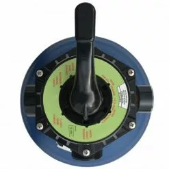 Topdeal Filtre à Sable Pour Piscine Avec Vanne 6 Positions Bleu 460 Mm FF91169_FR -Pompe et filtre de piscine Soldes 54841186 5