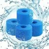 SUPERMARKET Filtre En Mousse à Cartouche Éponge,Éponge De Filtre De Piscine, Filtre Spa Intex Mousse Réutilisables Et Lavables Pour Piscine, Jacuzzi (4),Superma,bleu