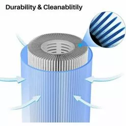 SUPERMARKET Pet Fine Fine FONDMANDIQUE Durable Piscine Piscine Piscine Piscine Partie Partie Partie Charge D'ACCESSOIRE,Superma,bleu,10*10*8cm -Pompe et filtre de piscine Soldes 55279660 4