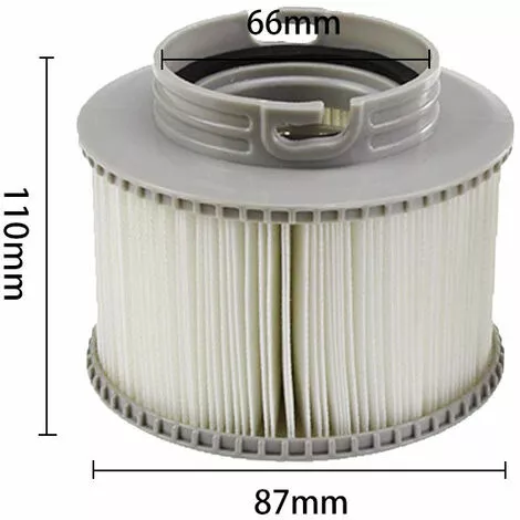 ZHUOXUAN 2PCS Filtre Cartouche MSPA FD2089 Spa Spas Partie Tamis De Remplacement Gonflable Piscine Outil Universel Rond 2 ZHUOXUAN 2PCS Filtre Cartouche MSPA FD2089 Spa Spas Partie Tamis De Remplacement Gonflable Piscine Outil Universel Rond – Image 2