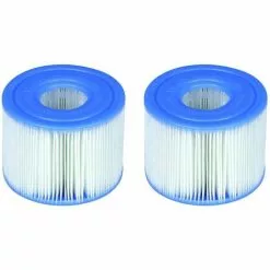 Intex 29001E Lot De 6 Cartouches De Piscine Type S1 Faciles à Installer (4 Filtres) | 2, 1 Paquet Bleu，Irisfr -Pompe et filtre de piscine Soldes 55630719 3