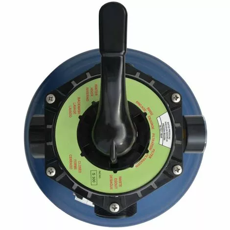 LITZEE Filtre à Sable Pour Piscine Avec Vanne 6 Positions Bleu 460 Mm # 5 LITZEE Filtre à Sable Pour Piscine Avec Vanne 6 Positions Bleu 460 Mm # – Image 5